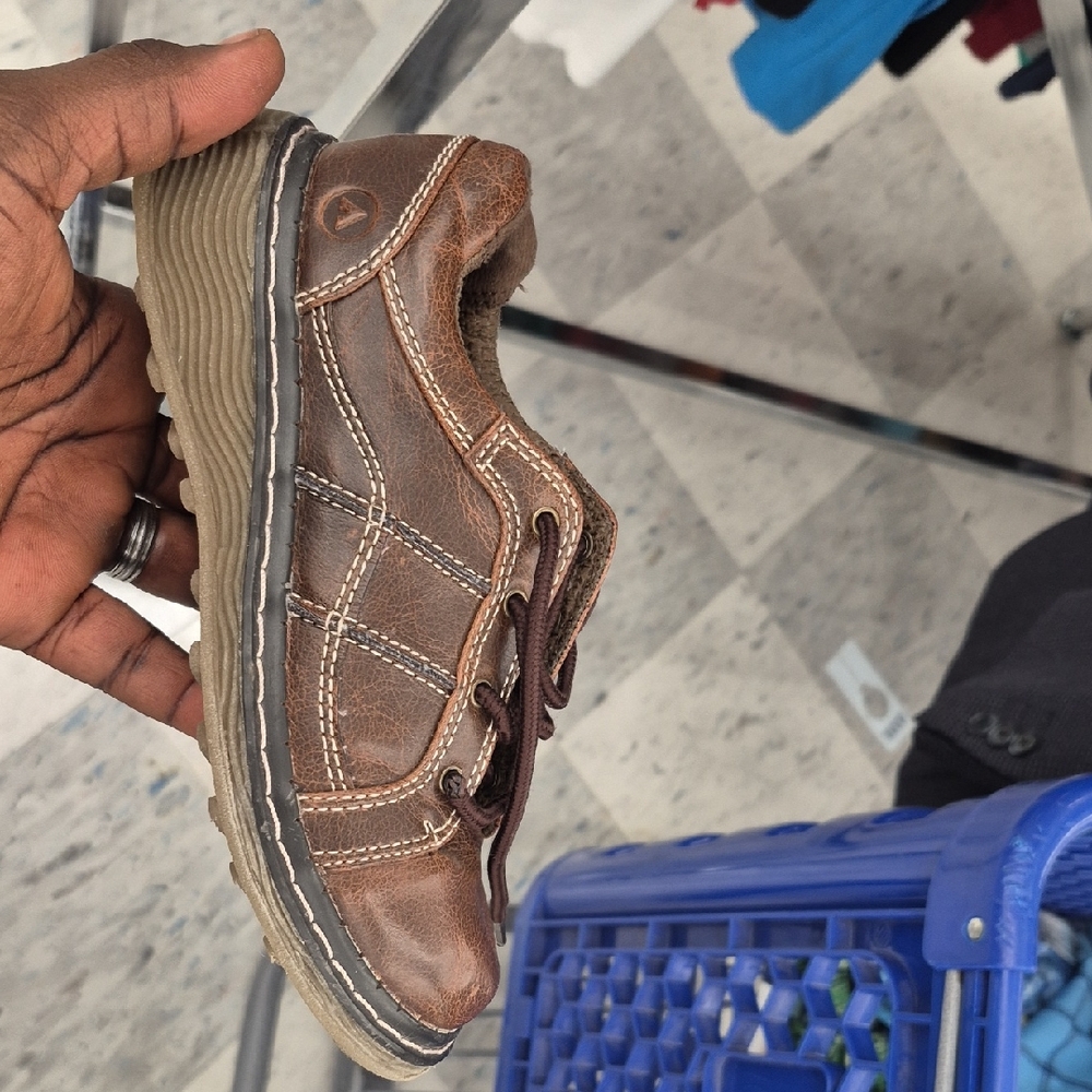 Brown Kids Shoe